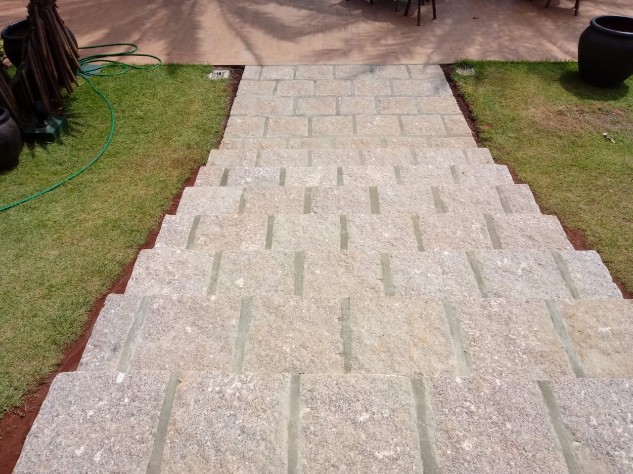 Escadas de pedras